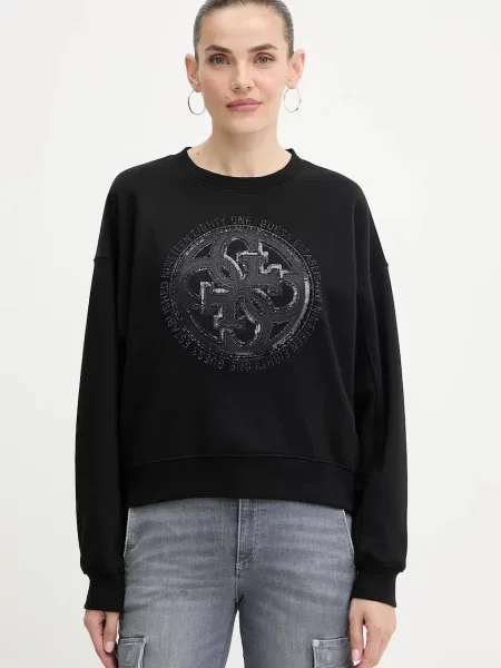 Pulover Guess 4G črna