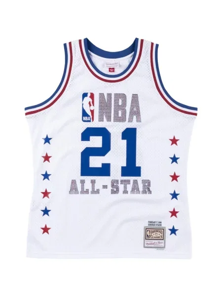 Vestă Mitchell & Ness alb