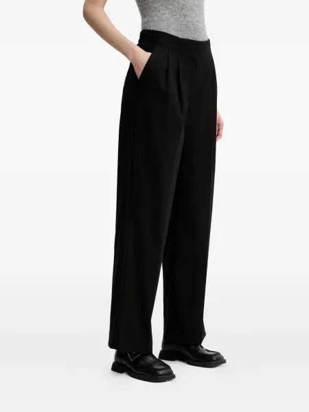 Plisirane hlače Day Birger Et Mikkelsen crna