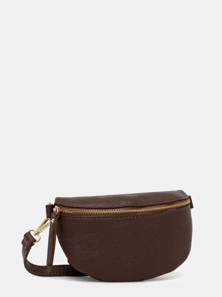 Шкіряна сумка на Answear Lab коричневий
