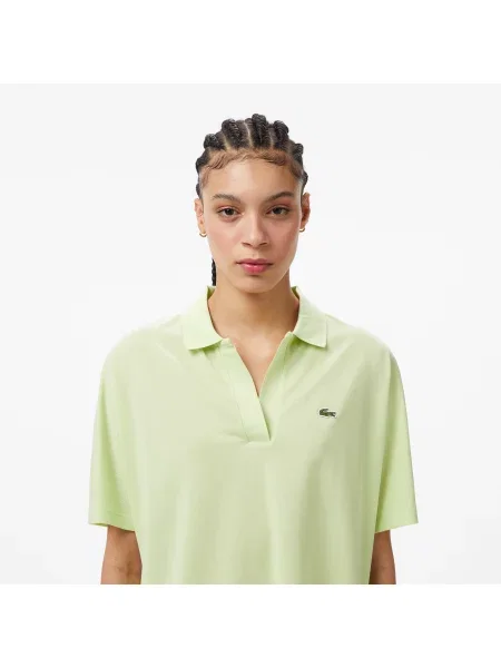 Lacoste Koszulka Polo Relaxed Fit Jasnozielona zielony