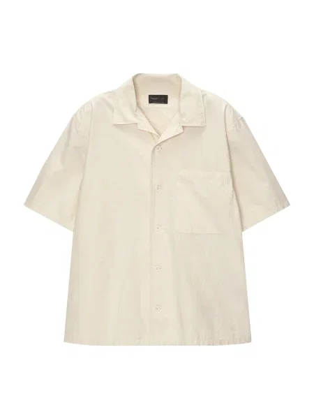 Pull&Bear Cămașă lână alb