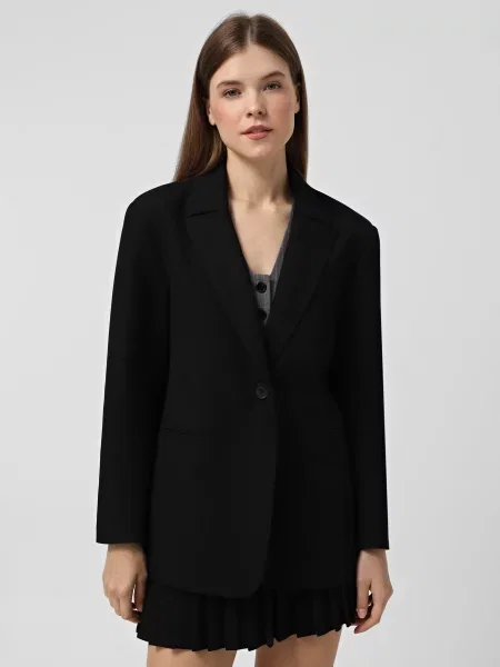 Піджак Braska бавовна/поліестер чорний