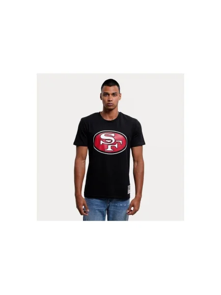 Tricou Mitchell & Ness negru