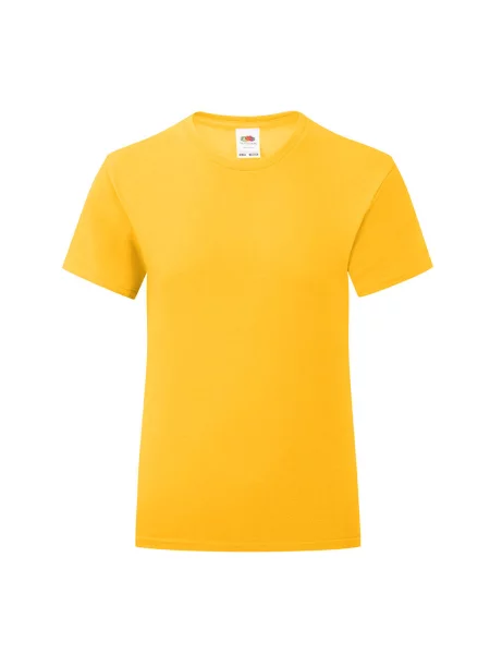 Tricou copii Fruit Of The Loom galben