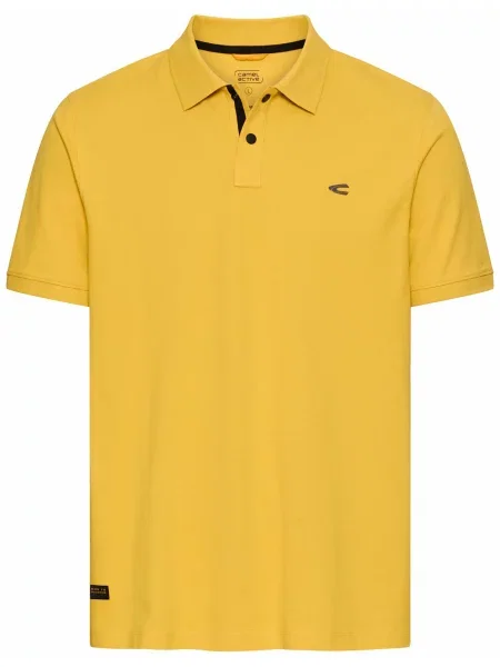 Поло Camel Active Polos sleeves жовтий