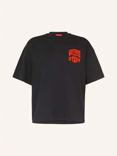 Wrstbhvr Tričko Flynn / oranžová černá