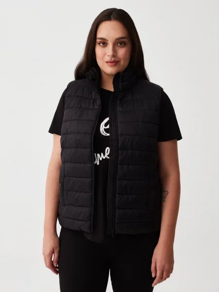 OVS Жилет чорний