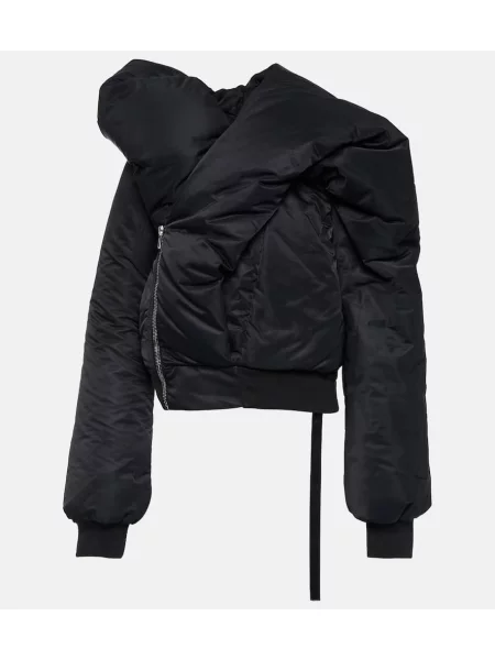 Geacă bomber Rick Owens drapat negru