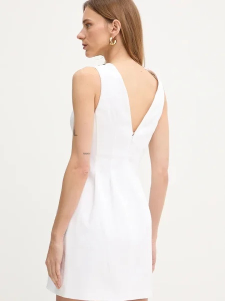 Elisabetta Franchi rochie alb