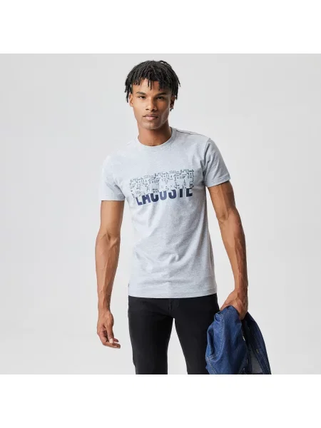 Lacoste Koszulka Lacoste szara