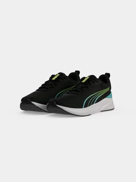 PUMA Nízke tenisky Agile Lite tyrkysová / svetlozelená čierna