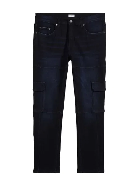 Bonprix Pantaloni eleganți denim albastru