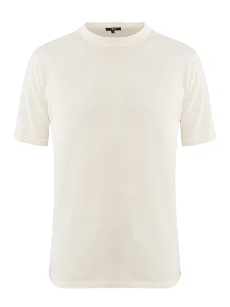 MEXX Majica Lorenzo naravno bela