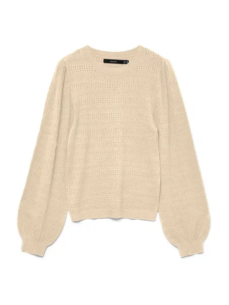 VERO MODA Kardigan VMLIMONE' béžová