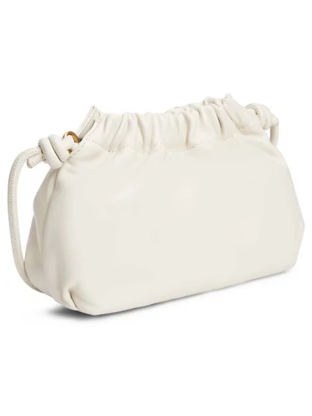 TOMMY HILFIGER Geantă tip sac bej deschis alb