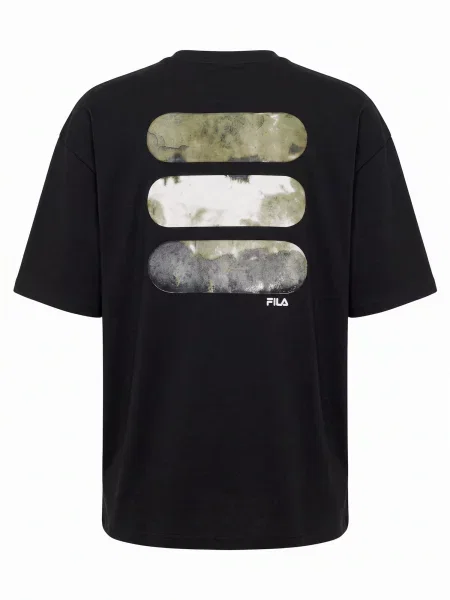 FILA Tricou Oversize Cottens' negru