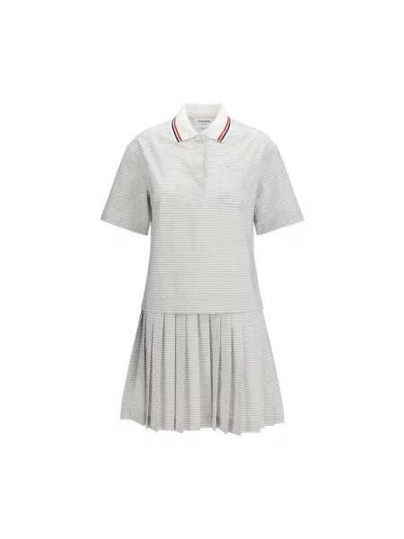 Sukienka Thom Browne szara