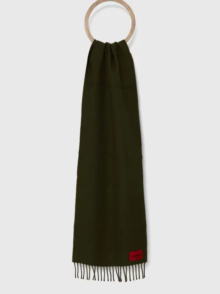 Volnen šal HUGO zelena