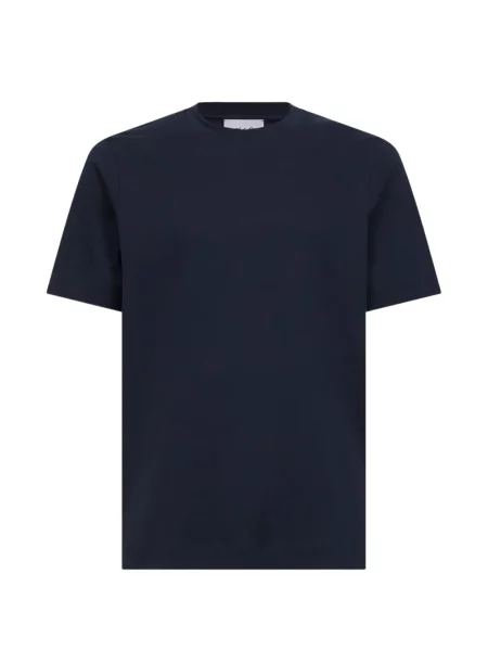 Tricou D4.0 cu decolteu rotund albastru