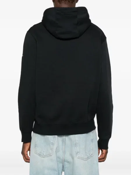 Hanorac cu glugă Nike cu imagine negru