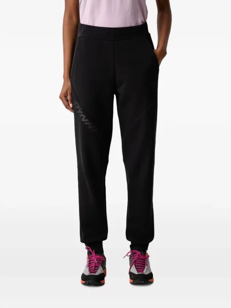 Pantaloni Dynafit cu imagine alergare negru