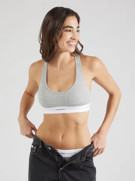 Podprsenka Calvin Klein Underwear sivá