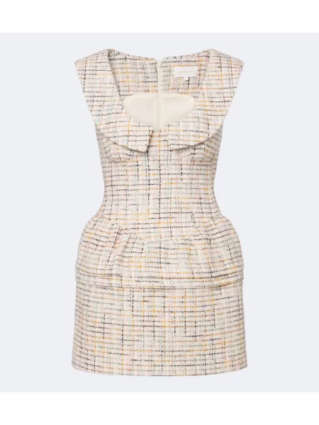 Rochie Shushu/tong din tweed bej