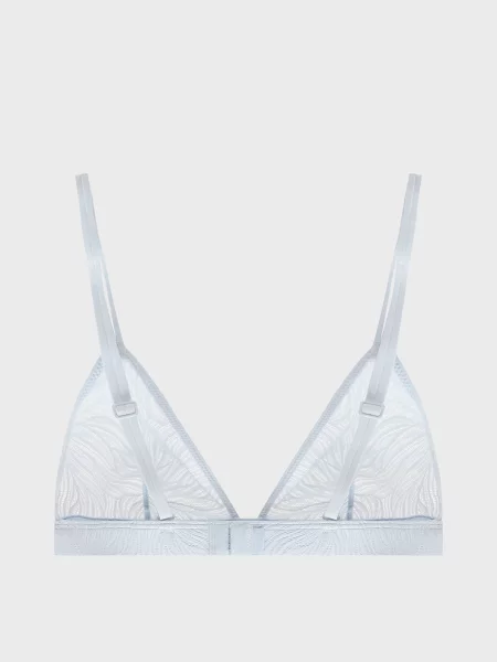 Без подкладки бюстгальтер Calvin Klein голубой