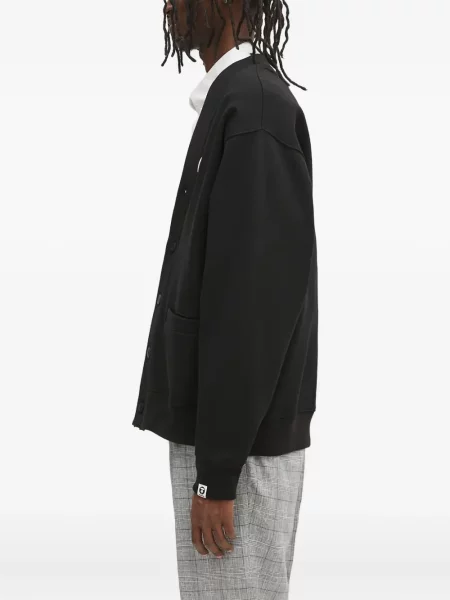 Kardigan Aape By *a Bathing Ape® s autogramom crna