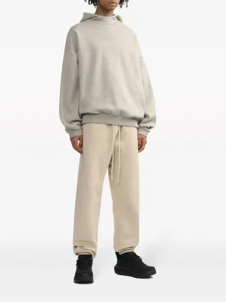 Hanorac cu glugă Fear Of God Essentials gri
