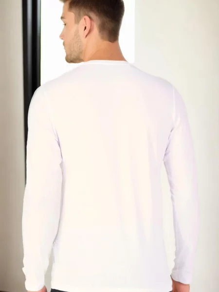 Tricou mânecă lungă Dewberry alb