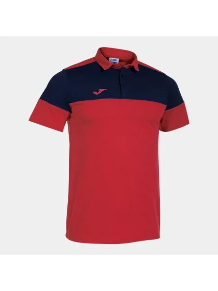 Koszulka polo dla dzieci Joma Crew V czerwona