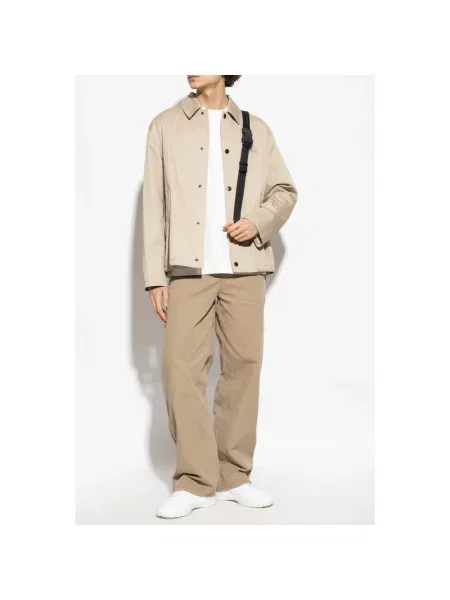 Koszulka Burberry w kratę biała