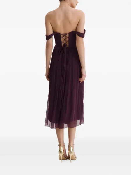 Rochie midi Framboise violet