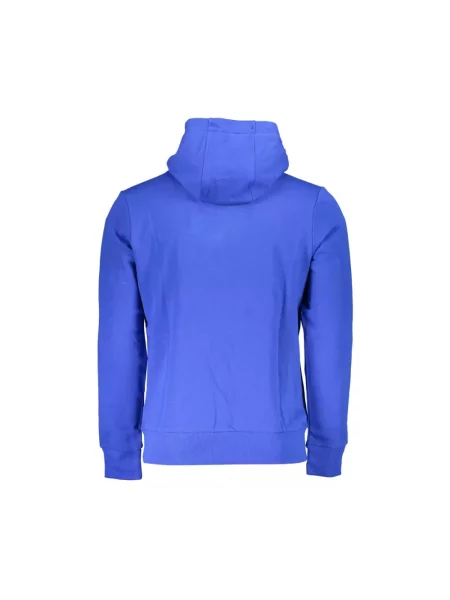 Bluza z kapturem La Martina z kapturem niebieska