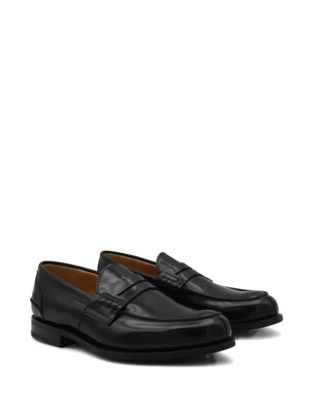 Pantofi loafer Church's din piele negru