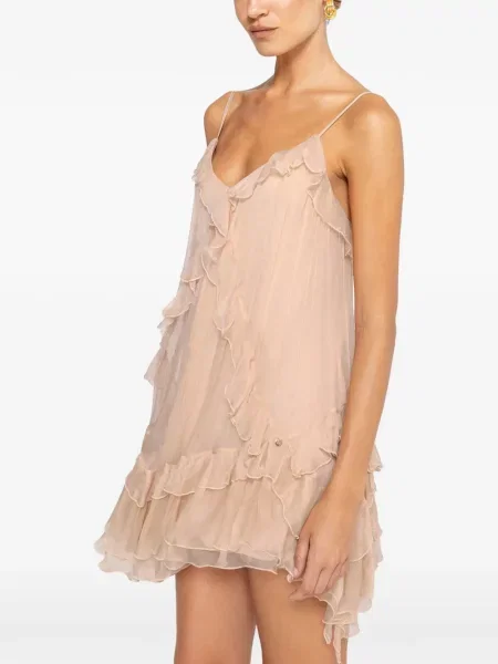 Rochie mini Nissa de mătase