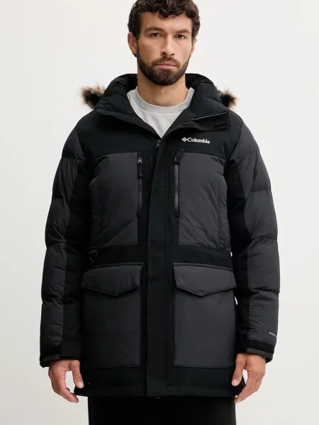 Columbia geacă Marquam Peak de iarnă negru