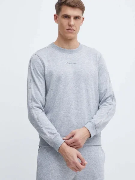 Antrenament pulover Calvin Klein Jeans gri