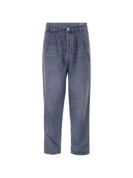 Blugi Brunello Cucinelli albastru