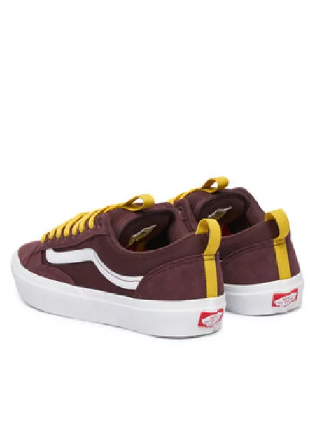 VANS Niske tenisice OLD SKOOL žuta / bordo bijela