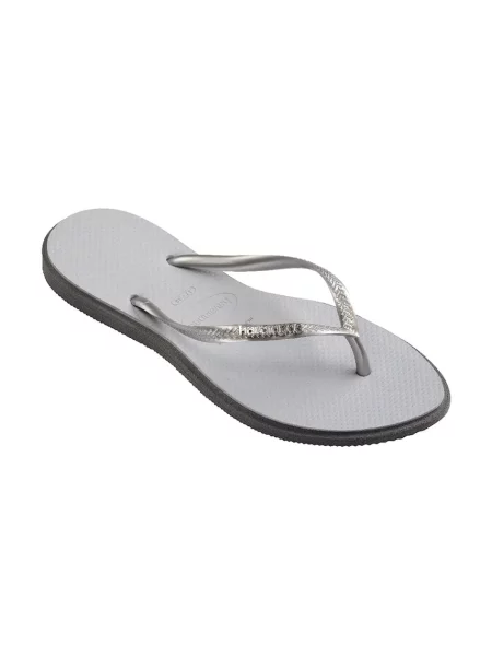 Pántos félcipő Havaianas szürke