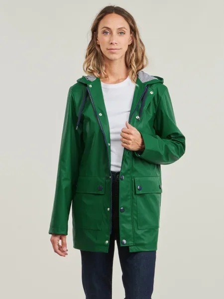 Geacă Petit Bateau verde