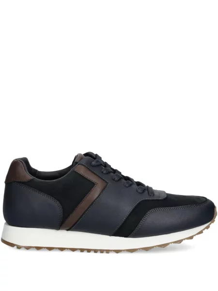 Sneakerși Paul & Shark din piele albastru