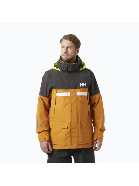 Geacă de ploaie pentru bărbați Helly Hansen Pier mustard