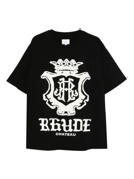 Tricou Rhude cu imagine negru