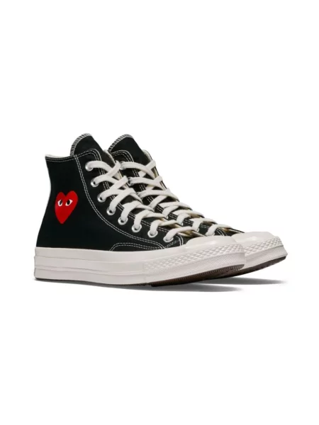 Sneakersy Comme Des Garcons Play płócienne czarne