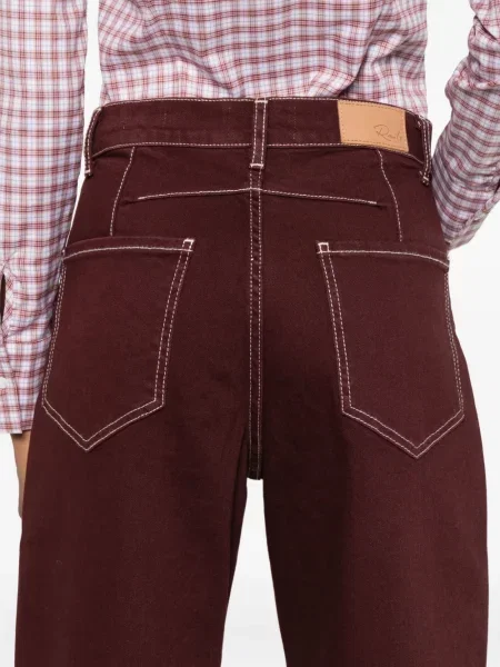 Blugi Rails maro