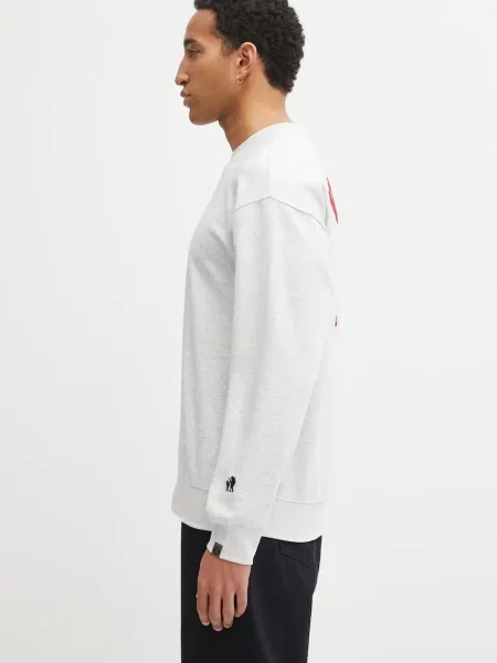 Μπλούζα AAPE Aaper Crew Neck γκρι